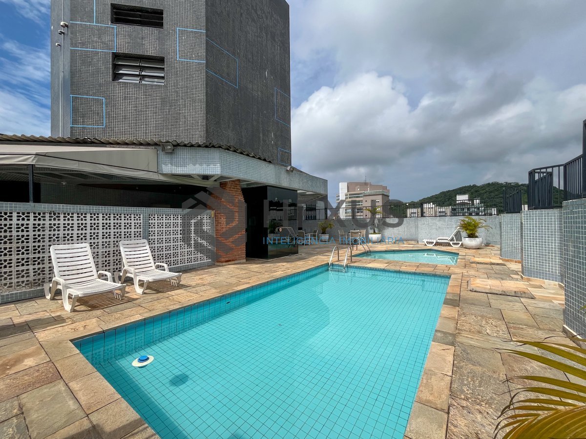 Foto 29 de Apartamento com varanda e lazer na Praia das Pitangueiras, Guaruja