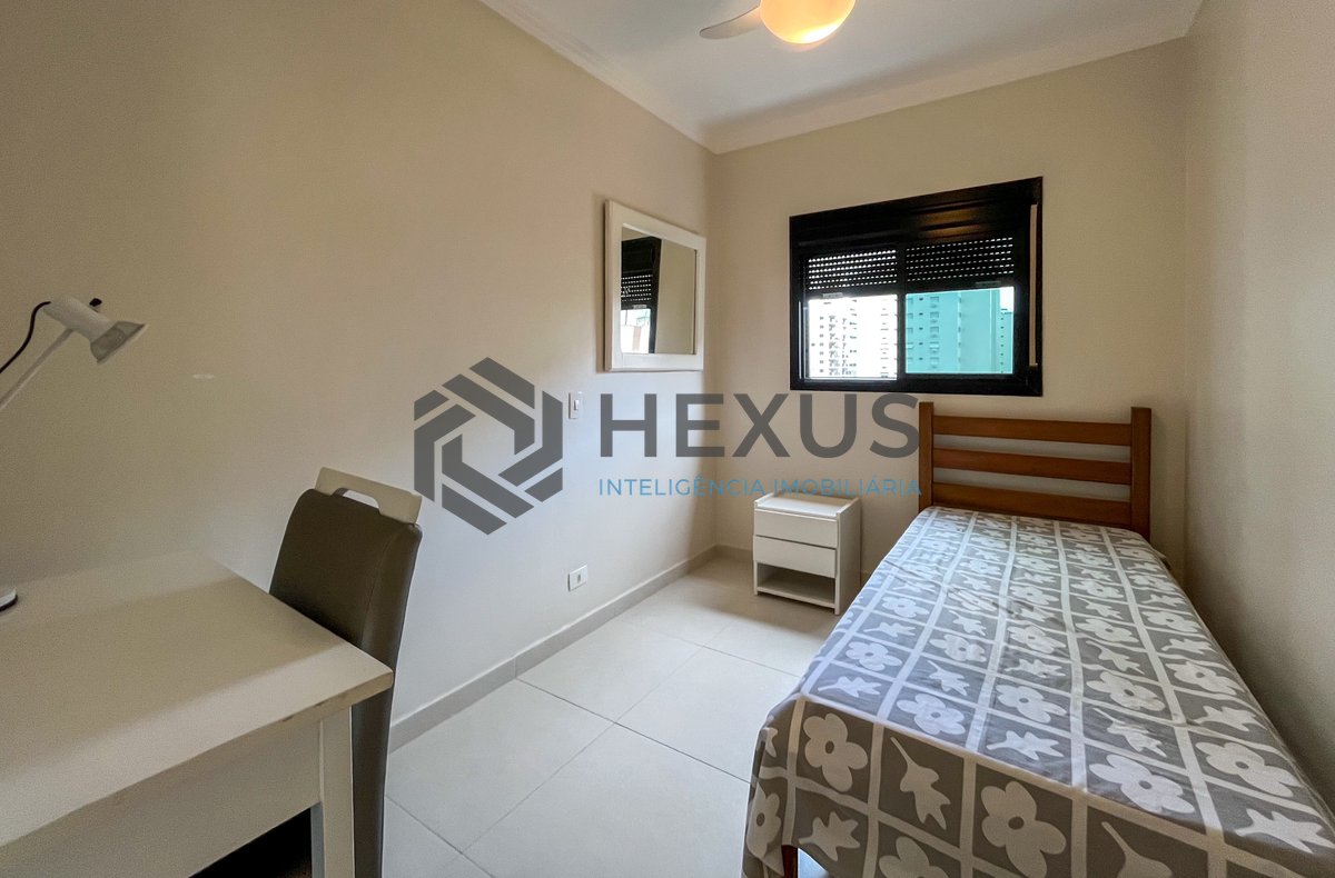 Foto 10 de Apartamento com varanda e lazer na Praia das Pitangueiras, Guaruja