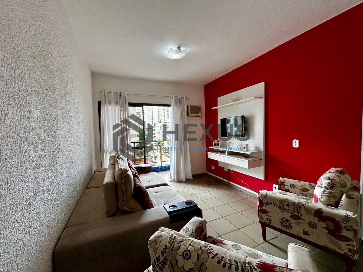 Foto 4 de Apartamento reformado com varanda e lazer na Enseada, Guarujá