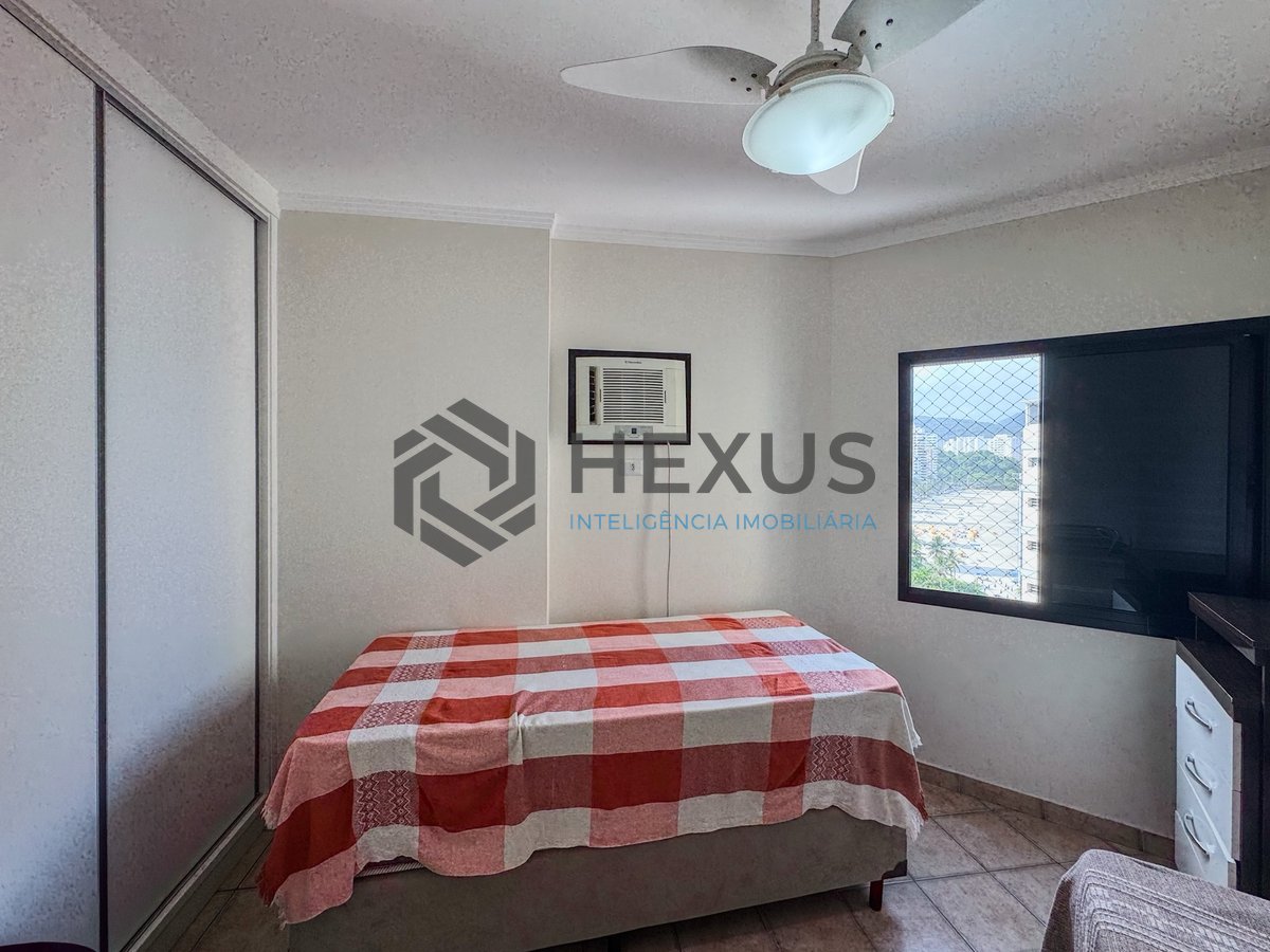 Foto 12 de Apartamento com varanda e lazer na Praia das Astúrias, Guaruja