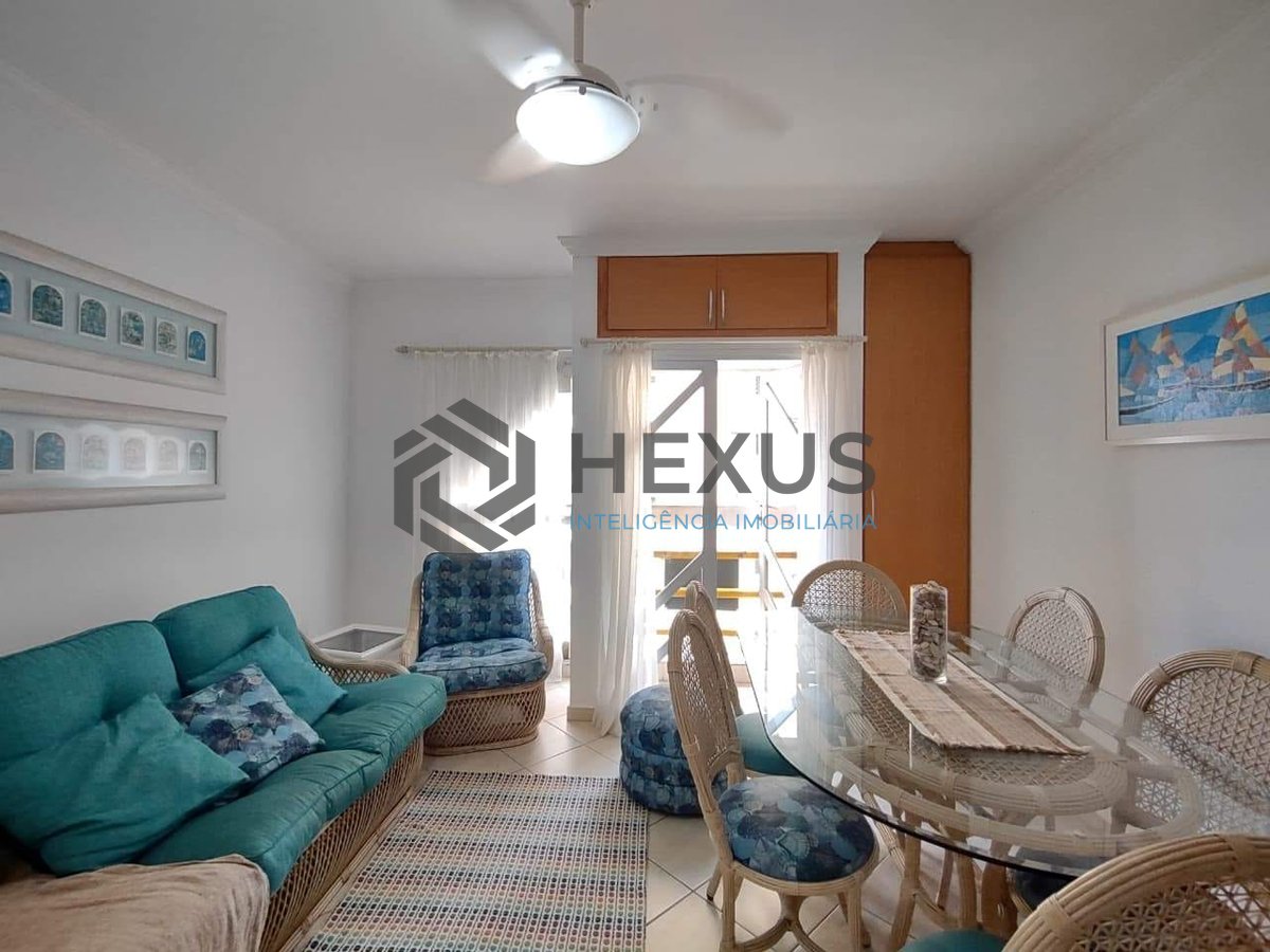Foto 3 de Apartamento com varanda e lazer na Praia da Enseada, Guaruja