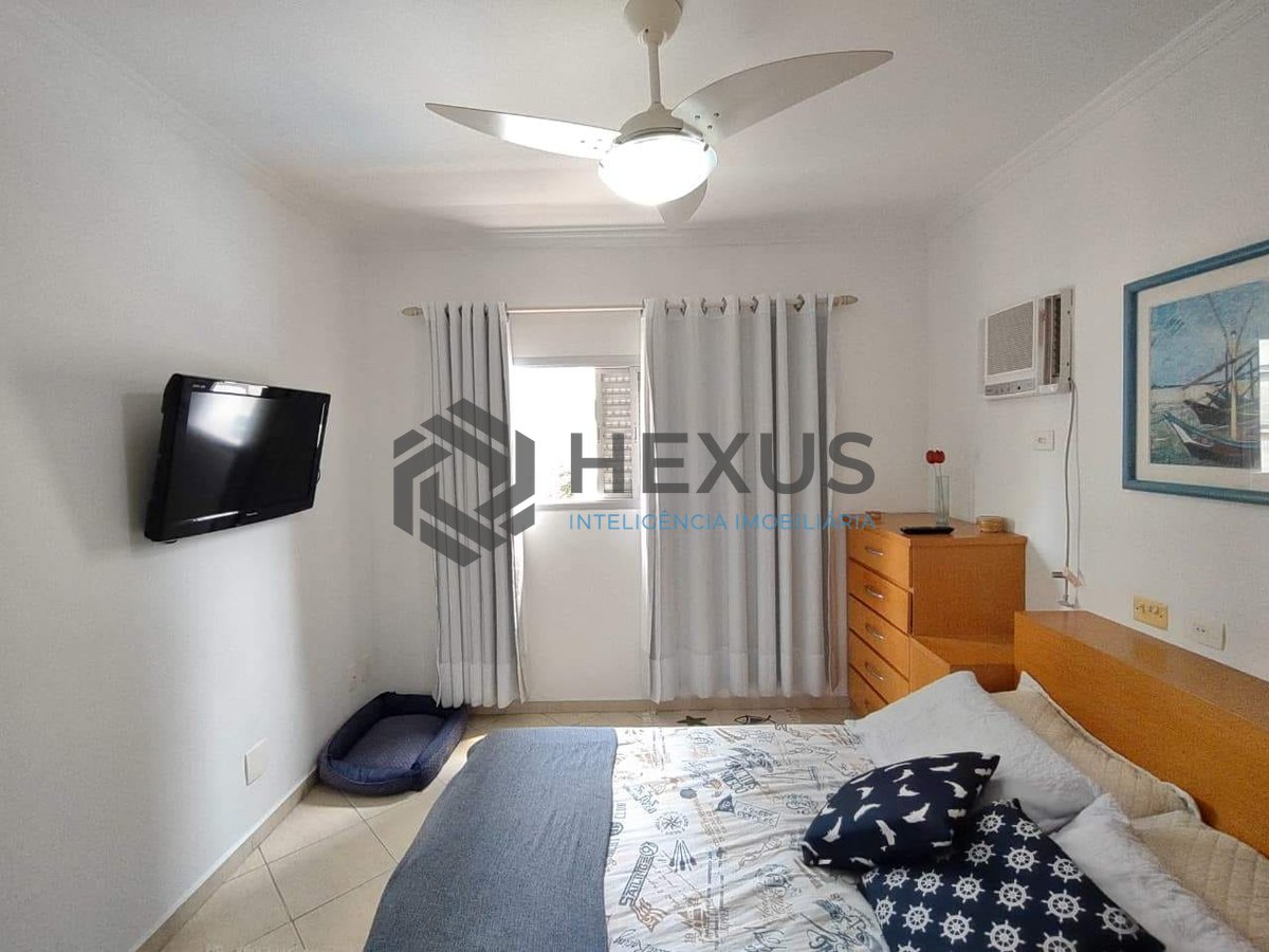 Foto 10 de Apartamento com varanda e lazer na Praia da Enseada, Guaruja