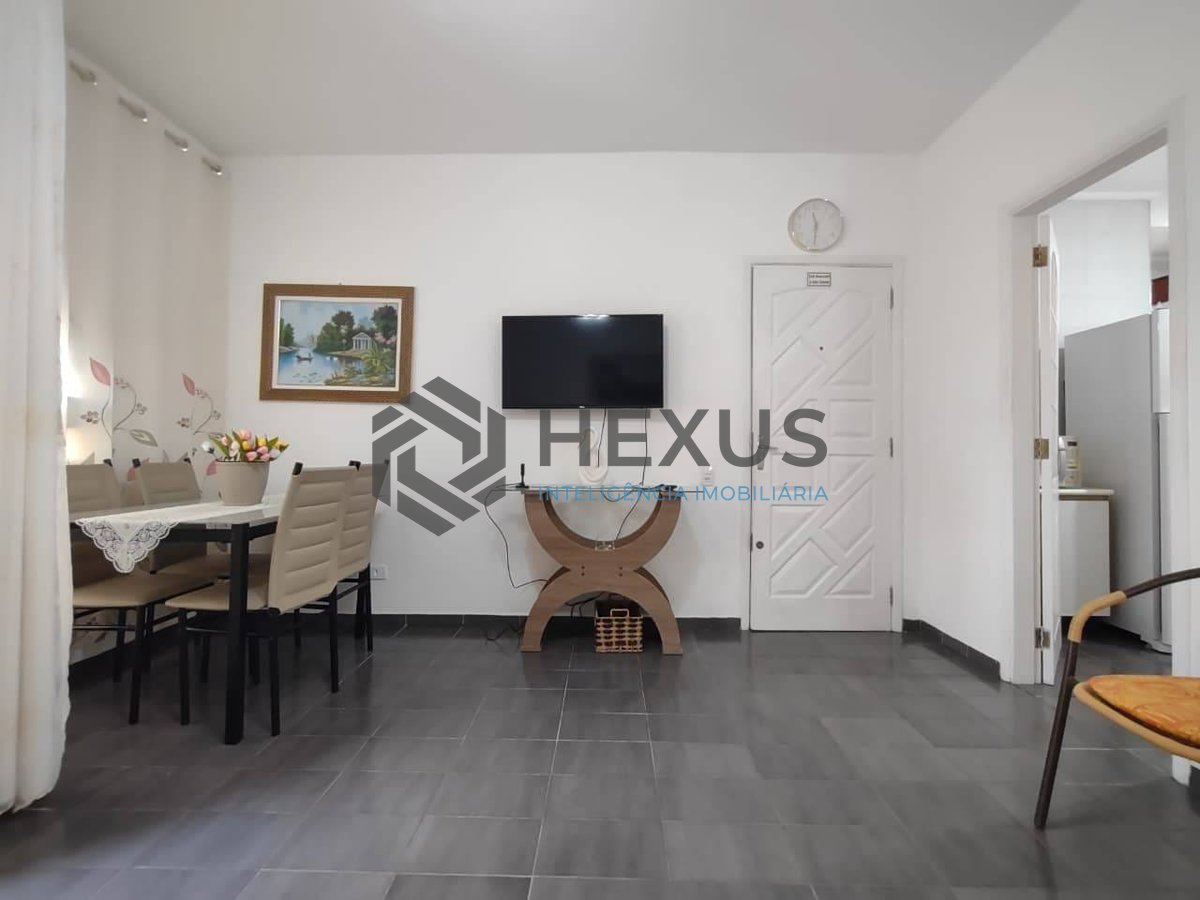 Foto 4 de Apartamento com varanda na Praia da Enseada, Guaruja