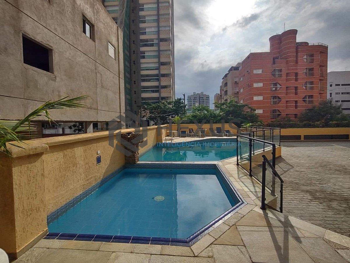 Foto 26 de Apartamento com varanda vista mar e lazer na Praia da Enseada, Guaruja