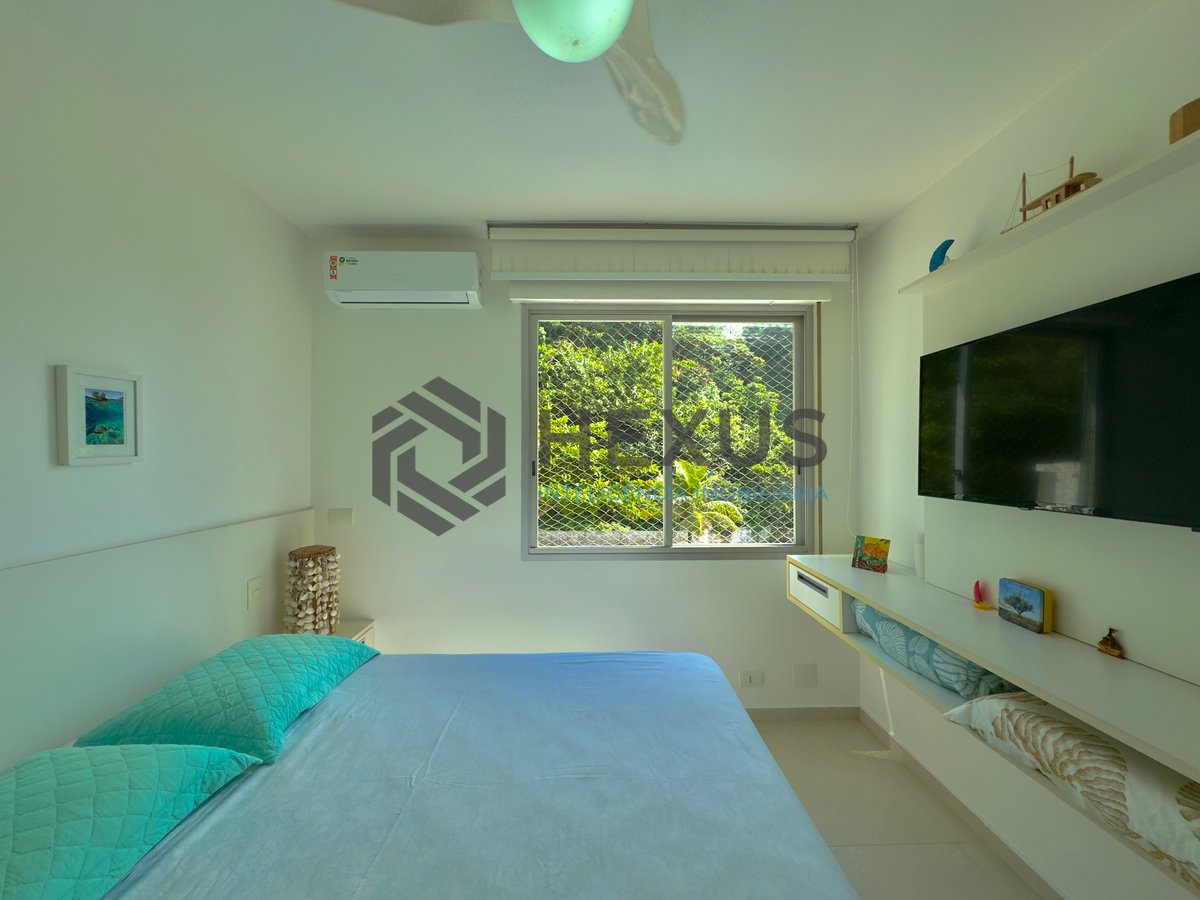 Foto 26 de Apartamento reformado frente ao mar com varanda e lazer na Praia das Asturias, Guaruja