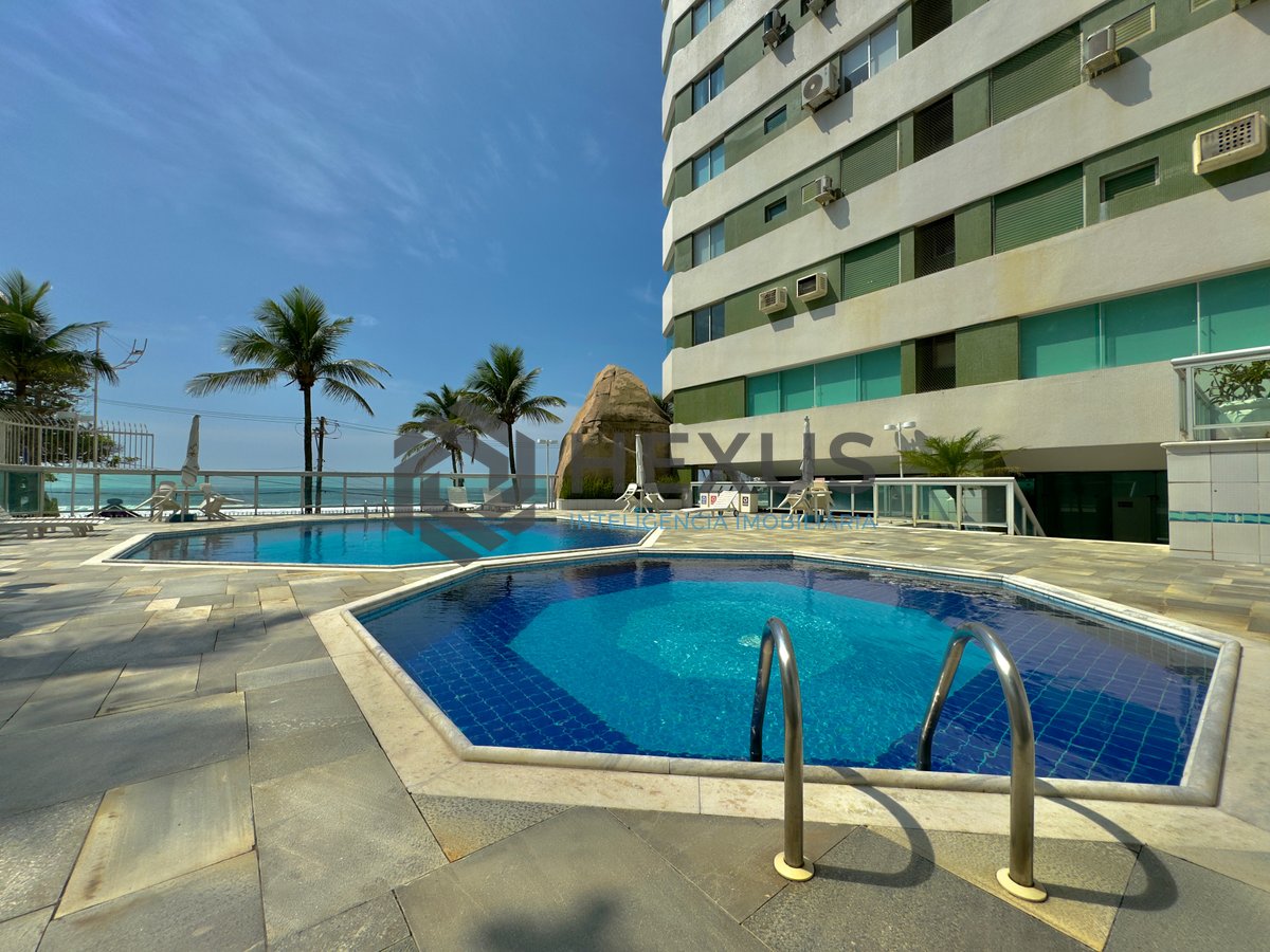 Foto 43 de Apartamento reformado frente ao mar com varanda e lazer na Praia das Asturias, Guaruja
