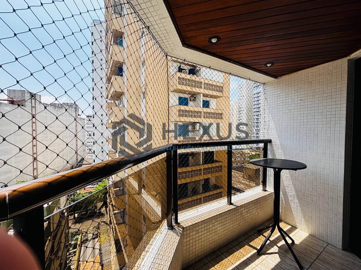 Foto 4 de Apartamento com varanda e lazer na Praia das Asturias, Guaruja