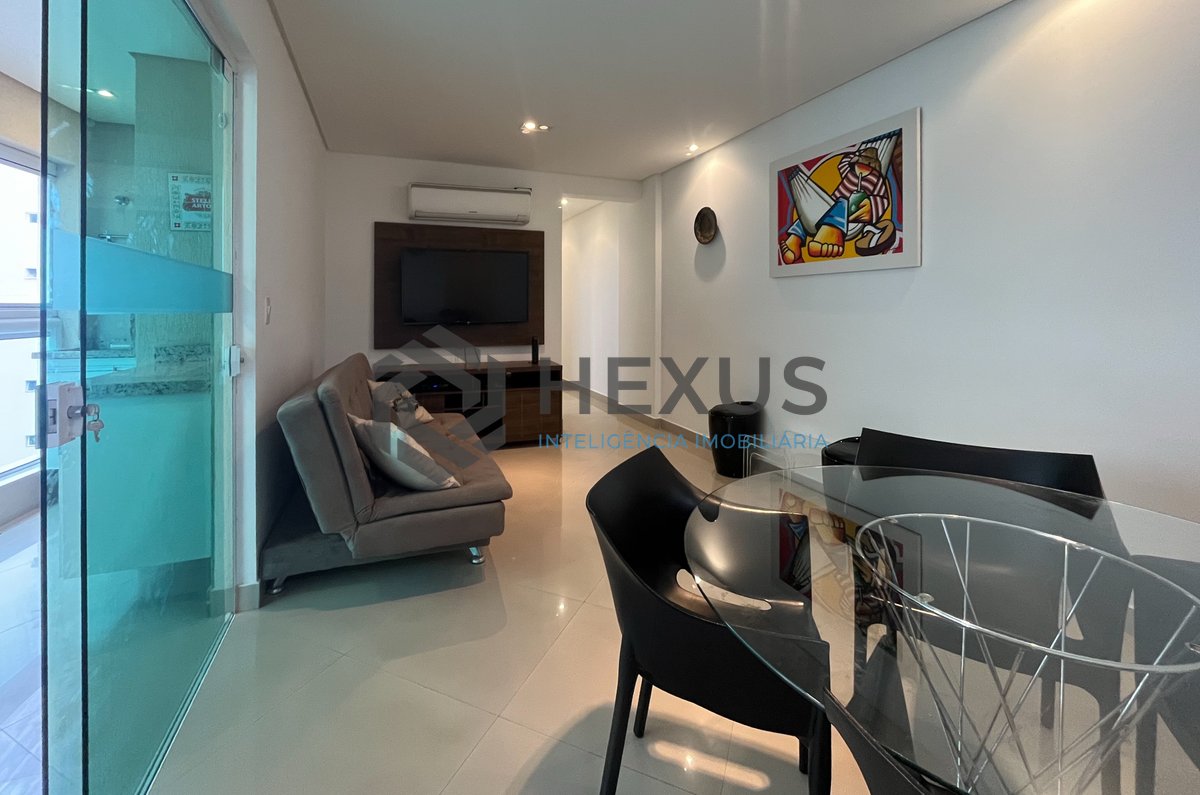 Foto 4 de Apartamento com varanda gourmet e lazer na Praia das Pitangueiras, Guaruja