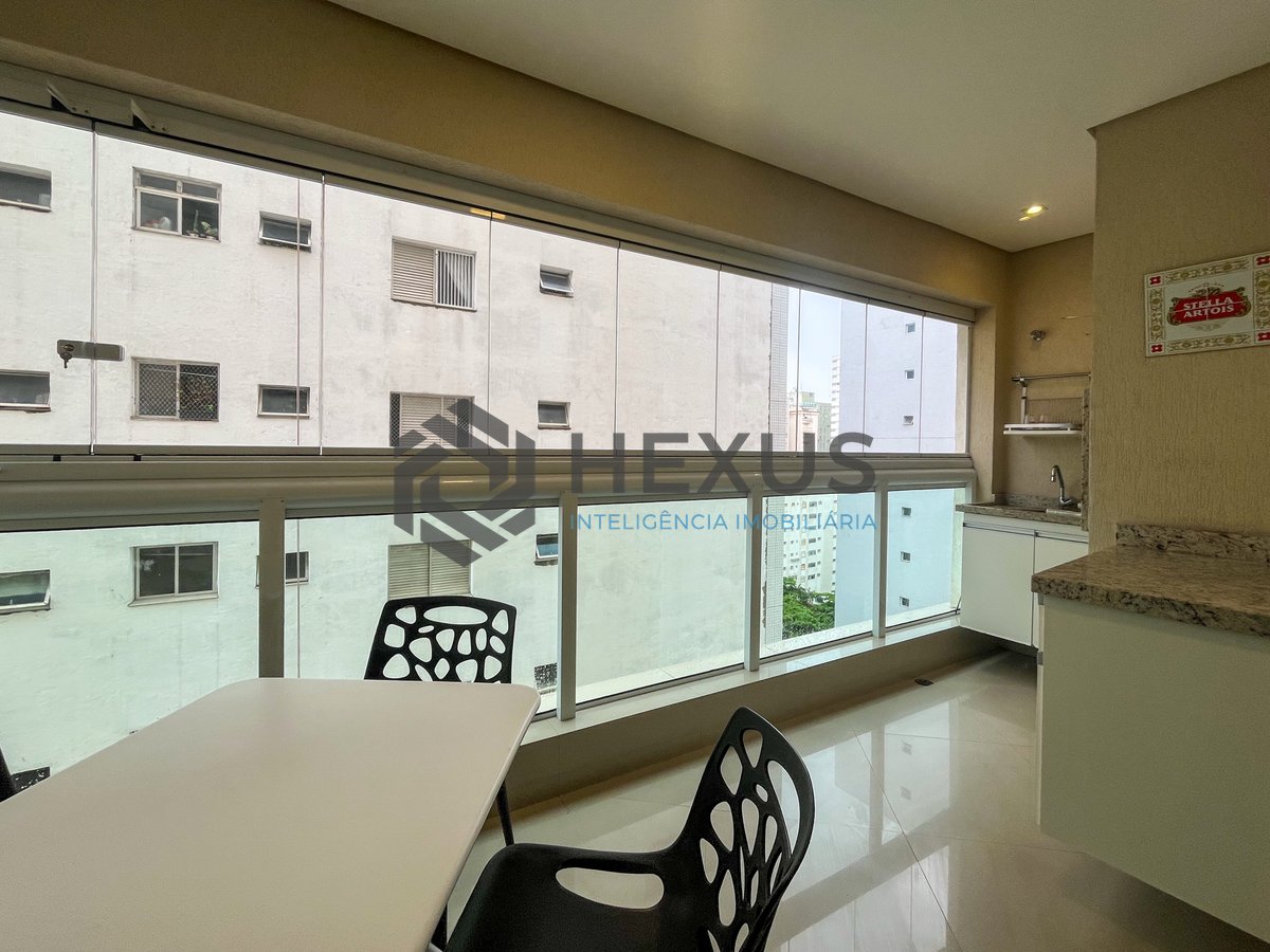 Foto 7 de Apartamento com varanda gourmet e lazer na Praia das Pitangueiras, Guaruja