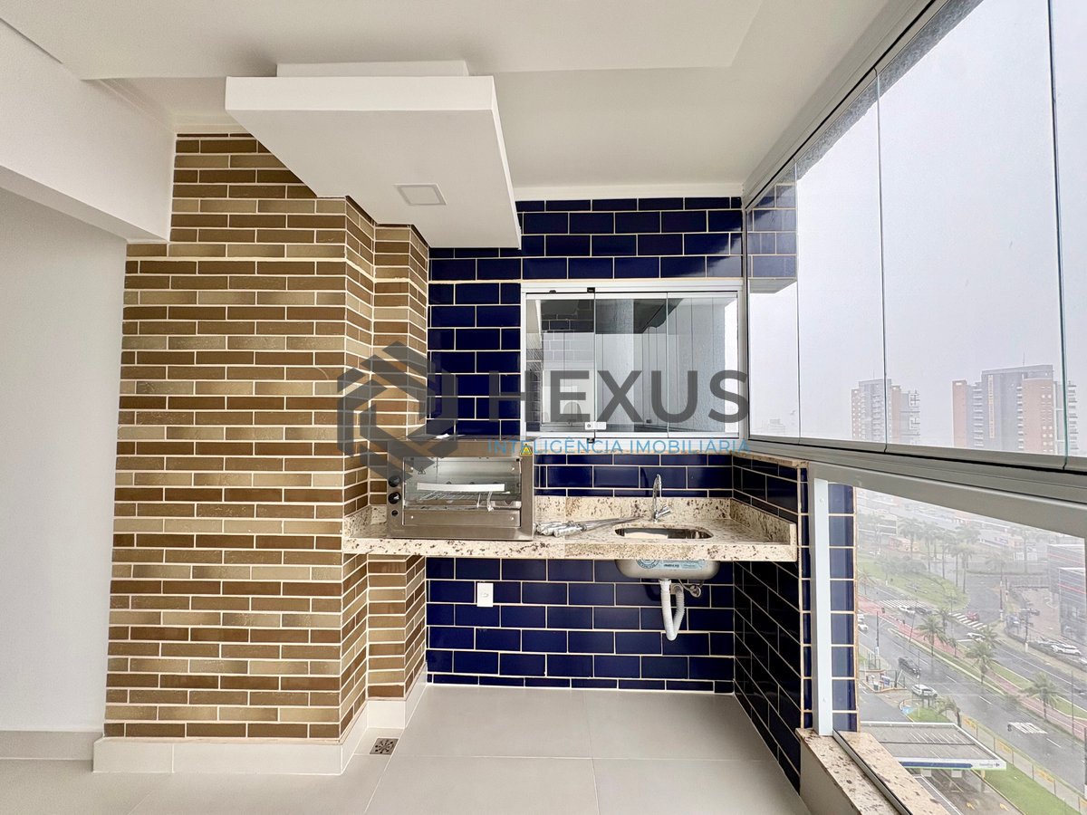 Foto 5 de Apartamento com varanda gourmet e lazer na Praia da Enseada, Guarujá