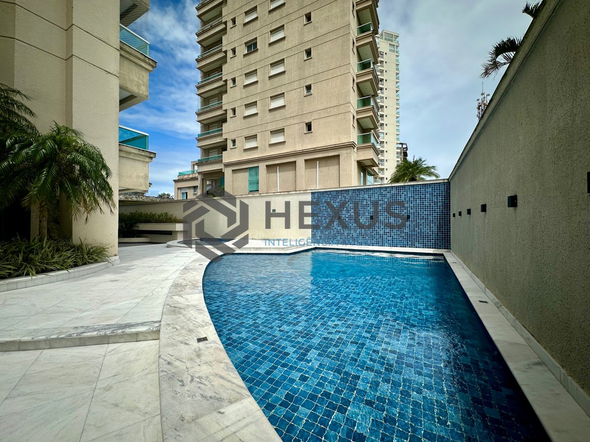 Foto 20 de Apartamento com varanda e lazer na Praia da Enseada, Guarujá