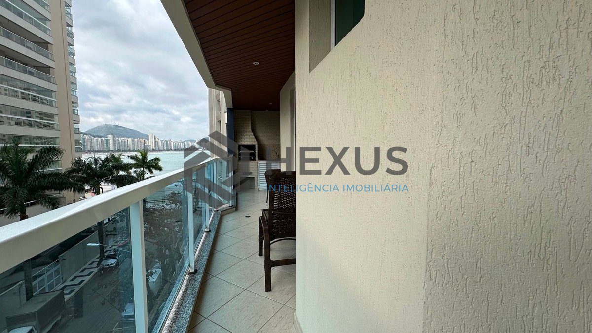 Foto 7 de Apartamento frente mar com varanda gourmet vista mar e lazer na Praia das Asturias, Guaruja