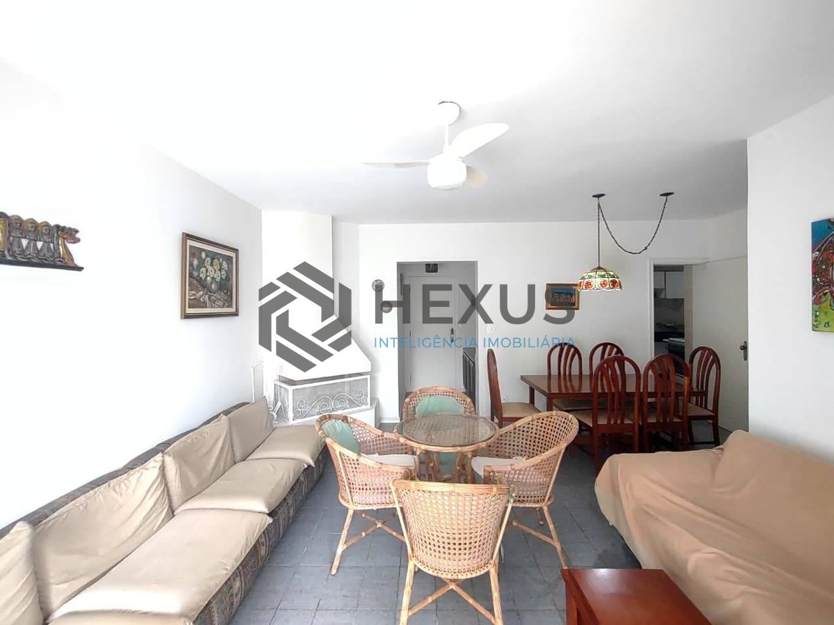 Foto 4 de Apartamento com varanda e lazer na Praia da Enseada, Guarujá