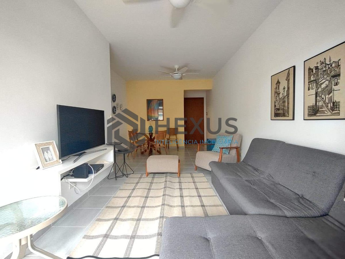 Foto 2 de Apartamento com varanda e lazer na Praia da Enseada, Guarujá