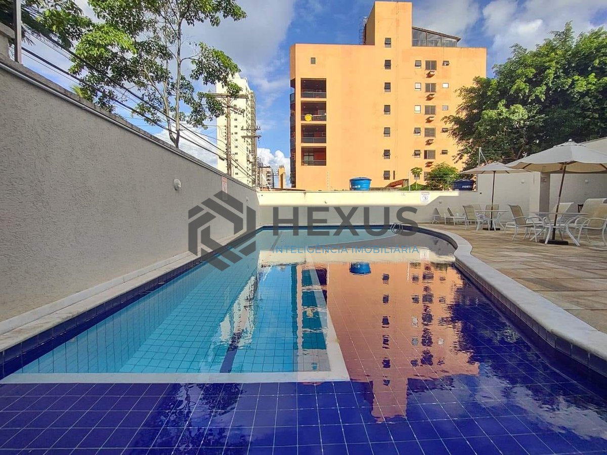 Foto 16 de Apartamento com varanda e lazer a 200m da praia na região do Tortugas na Enseada, Guarujá