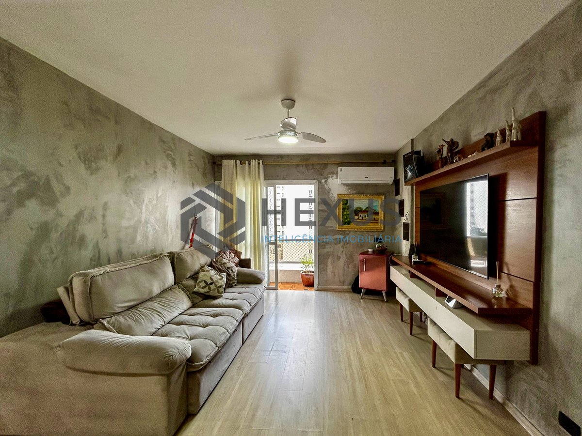 Foto 4 de Apartamento com varanda e lazer nas Pitangueiras, Guarujá