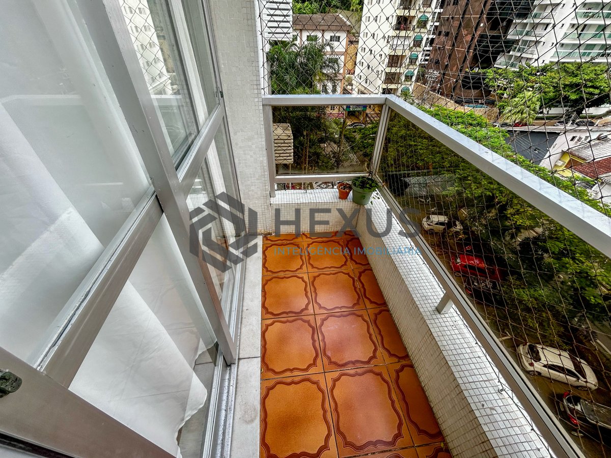 Foto 5 de Apartamento com varanda e lazer nas Pitangueiras, Guarujá