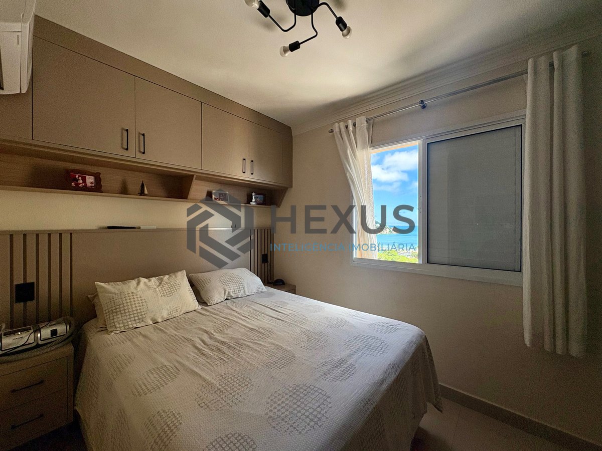Foto 15 de Apartamento com varanda gourmet vista mar e lazer na Enseada, Guarujá