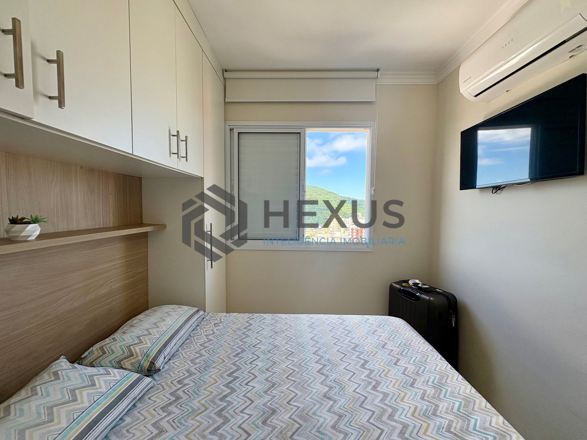 Foto 18 de Apartamento com varanda gourmet vista mar e lazer na Enseada, Guarujá