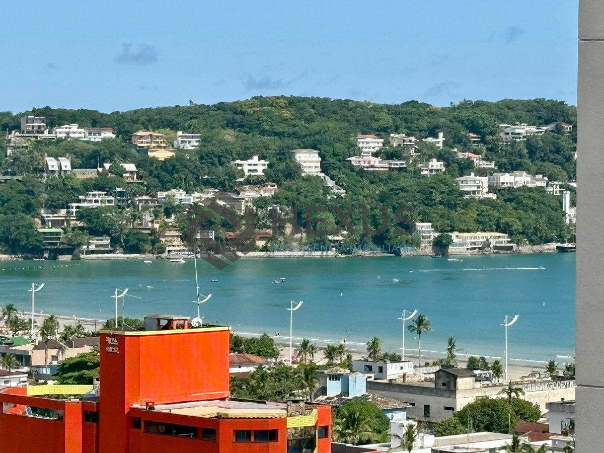 Foto 7 de Apartamento com varanda gourmet vista mar e lazer na Enseada, Guarujá