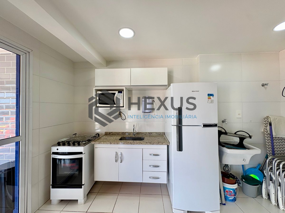 Foto 18 de Apartamento com varanda gourmet vista mar e lazer na Praia da Enseada, Guarujá