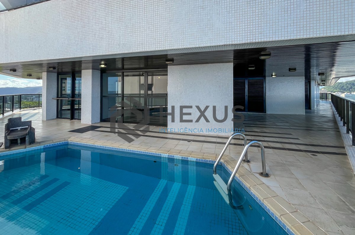 Foto 17 de Apartamento de alto padrão frente mar com piscina na varanda vista mar e lazer na Praia das Asturias, Guaruja
