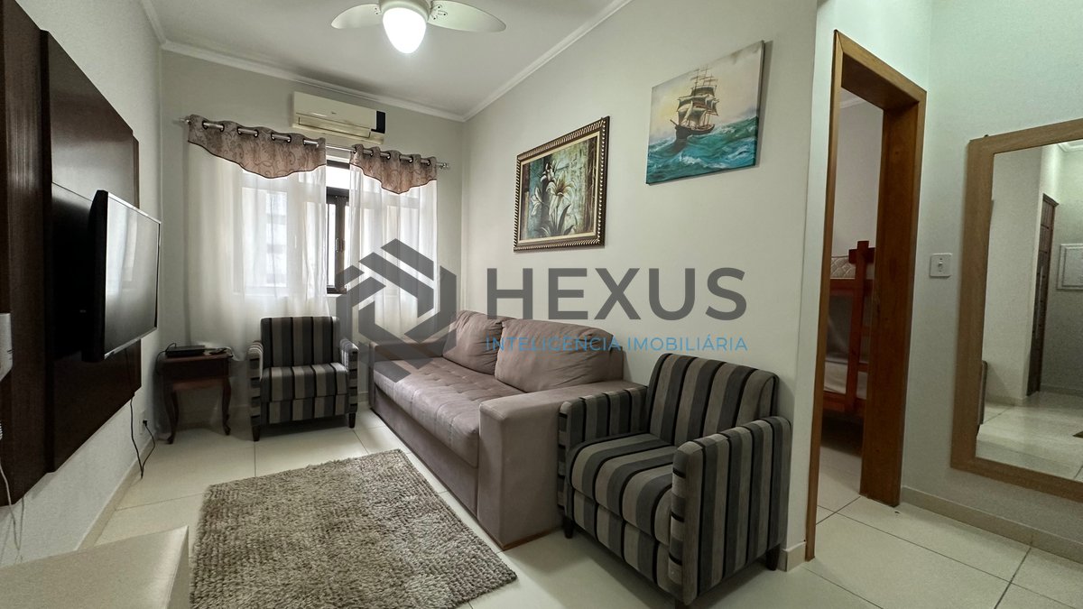 Foto 3 de Apartamento com lazer a 600m da praia na Enseada, Guarujá