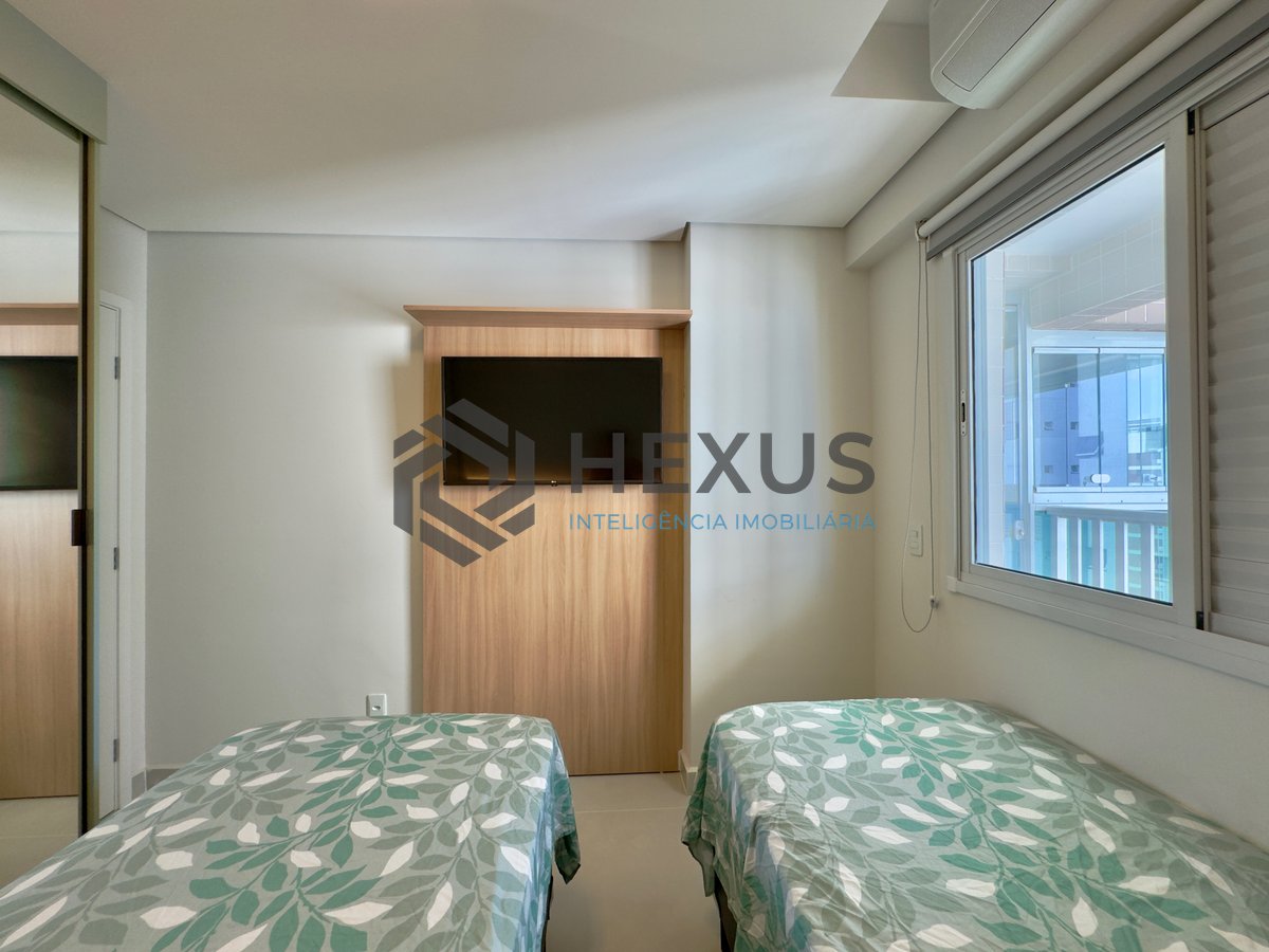 Foto 18 de Apartamento com varanda gourmet e lazer em prédio novo na Praia das Astúrias, Guarujá