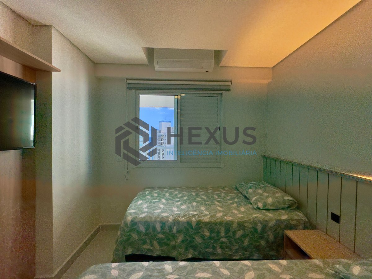 Foto 23 de Apartamento com varanda gourmet e lazer em prédio novo na Praia das Astúrias, Guarujá