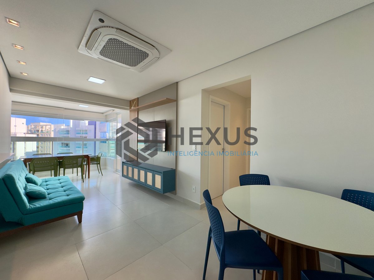 Foto 5 de Apartamento com varanda gourmet e lazer em prédio novo na Praia das Astúrias, Guarujá