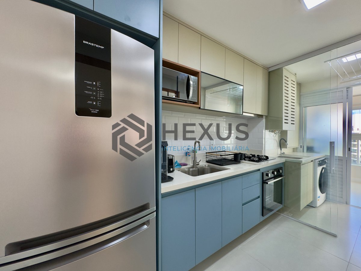 Foto 9 de Apartamento com varanda gourmet e lazer em prédio novo na Praia das Astúrias, Guarujá