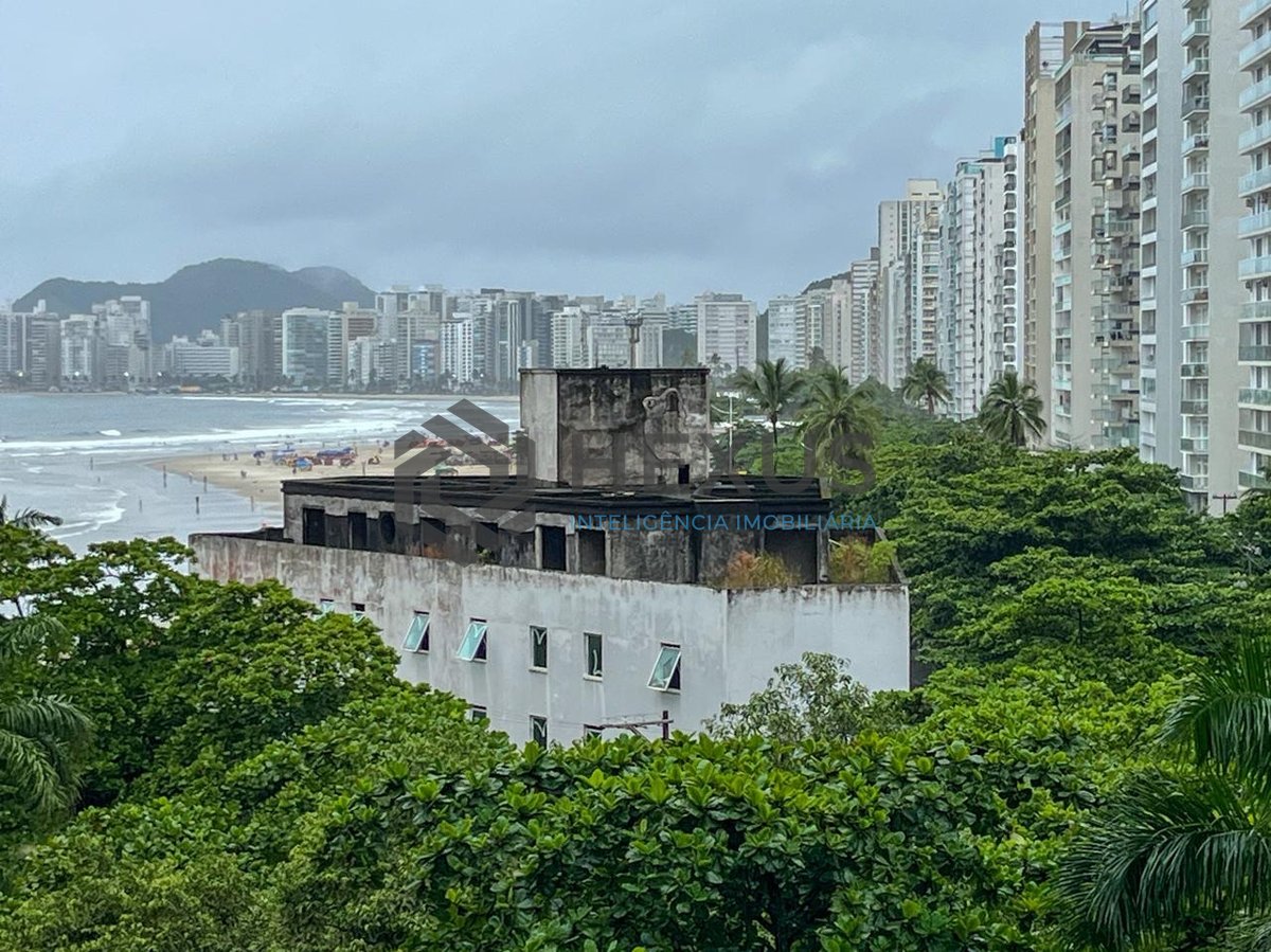 Foto 11 de Apartamento com varanda varanda e lazer na beira mar das Pitangueiras, Guarujá