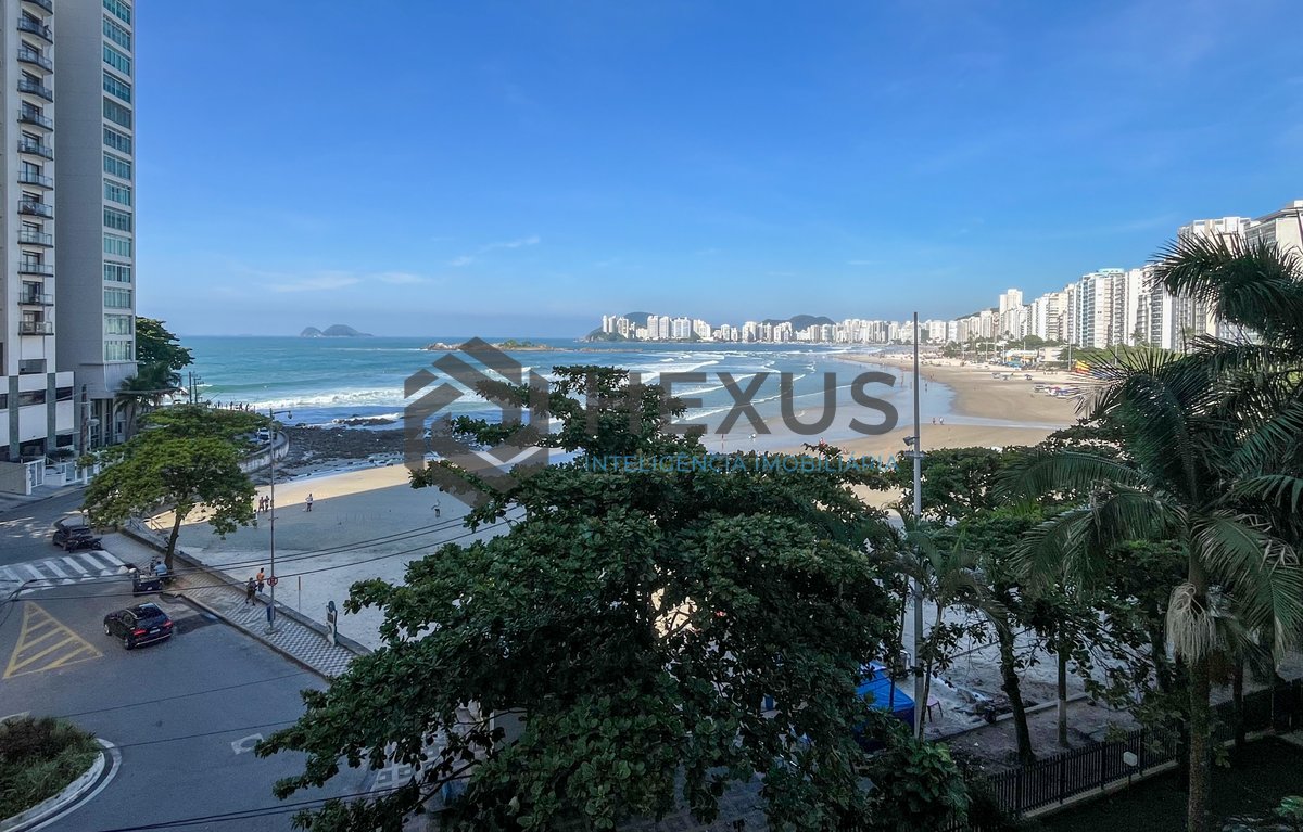 Foto 9 de Apartamento reformado frente mar e lazer na Praia das Pitangueiras, Guarujá