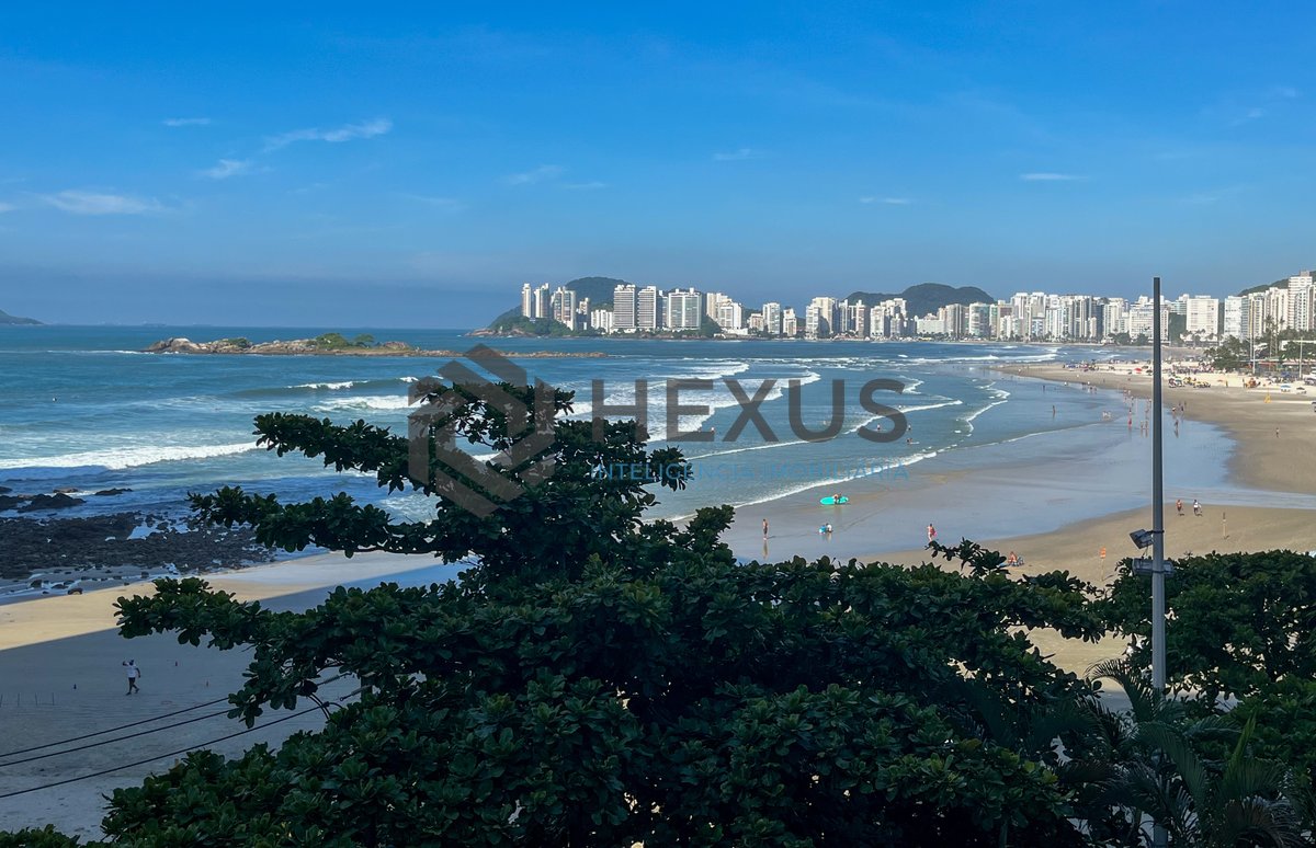 Foto 10 de Apartamento reformado frente mar e lazer na Praia das Pitangueiras, Guarujá