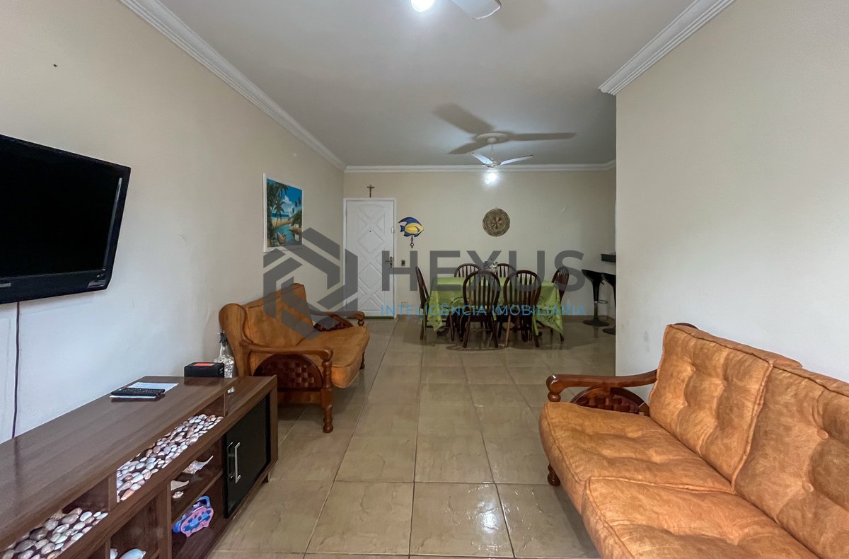 Foto 4 de Apartamento mobiliado com vista livre a uma quadra das Pitangueiras, Guarujá