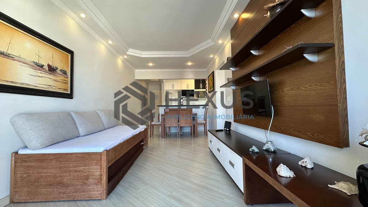 Foto 2 de Apartamento com sacada vista mar e lazer na Praia da Enseada, Guarujá