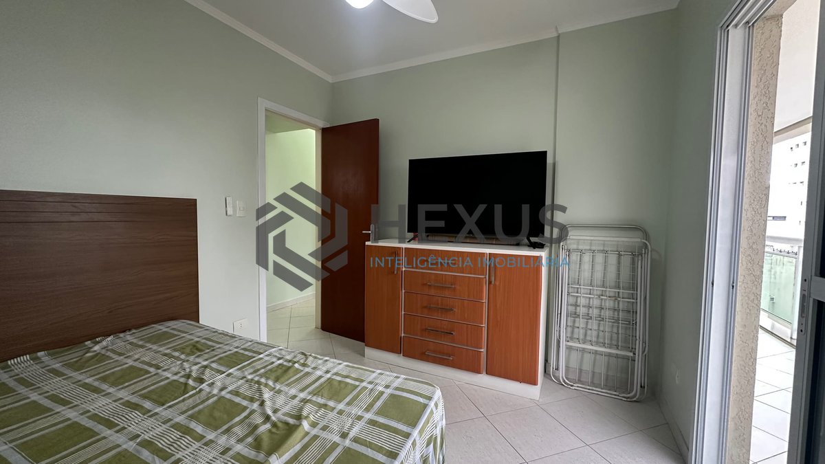 Foto 11 de Apartamento mobiliado com varanda gourmet e lazer na Praia da Enseada, Guarujá