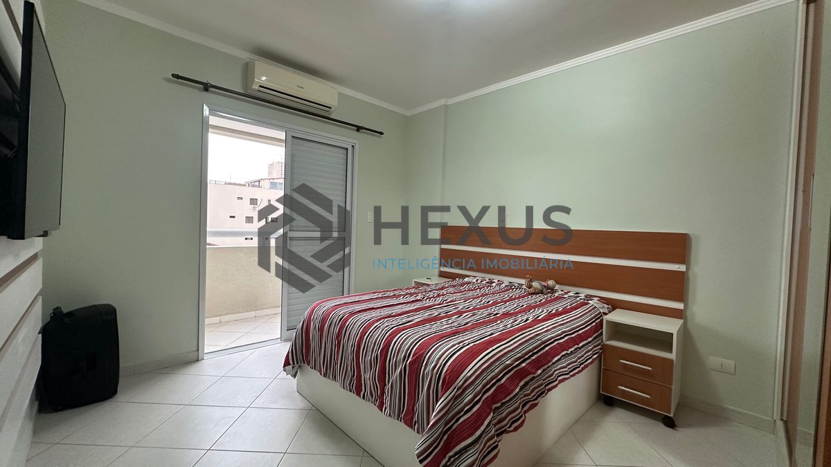 Foto 15 de Apartamento mobiliado com varanda gourmet e lazer na Praia da Enseada, Guarujá