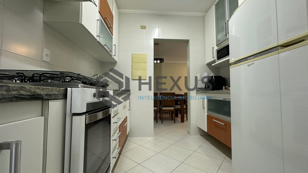 Foto 6 de Apartamento mobiliado com varanda gourmet e lazer na Praia da Enseada, Guarujá