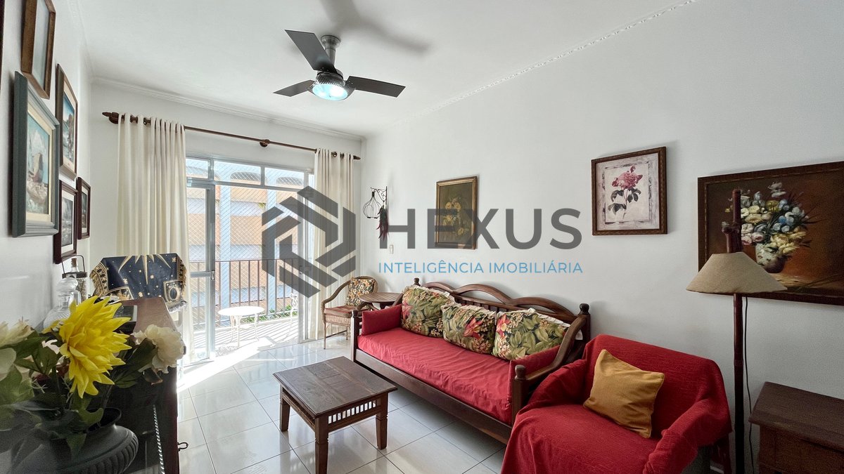 Foto 5 de Apartamento com varanda vista mar na beira mar da praia nas Pitangueiras, Guarujá