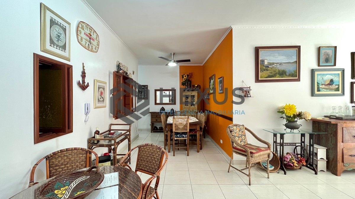 Foto 7 de Apartamento com varanda vista mar na beira mar da praia nas Pitangueiras, Guarujá
