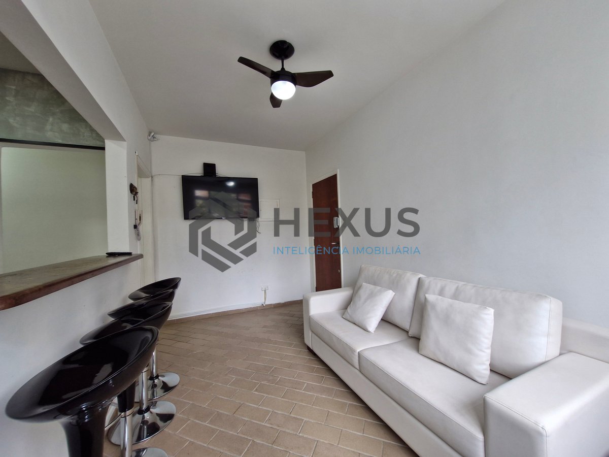 Foto 4 de Apartamento reformado beira mar com vista mar na Praia das Astúrias, Guarujá