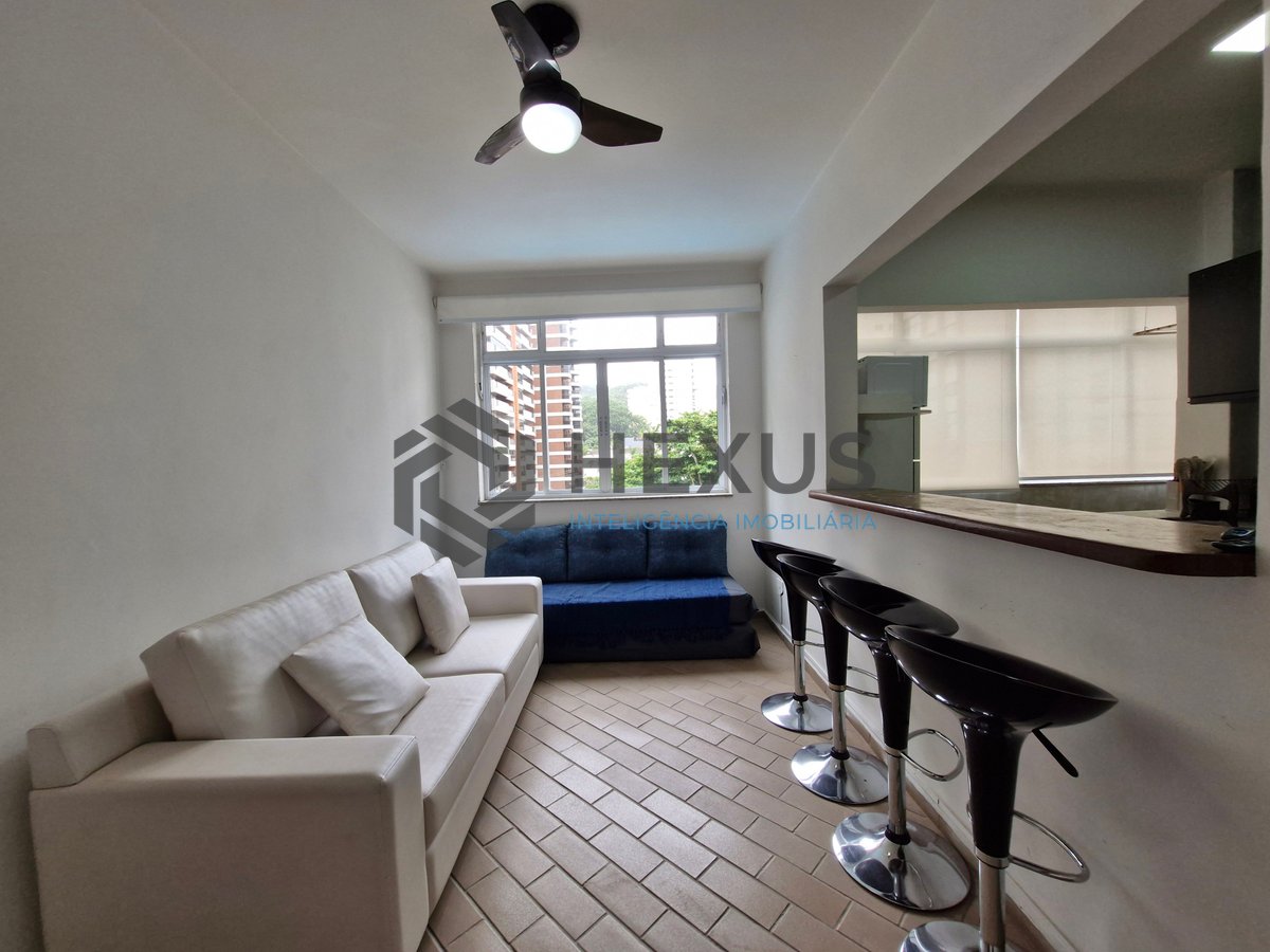 Foto 5 de Apartamento reformado beira mar com vista mar na Praia das Astúrias, Guarujá