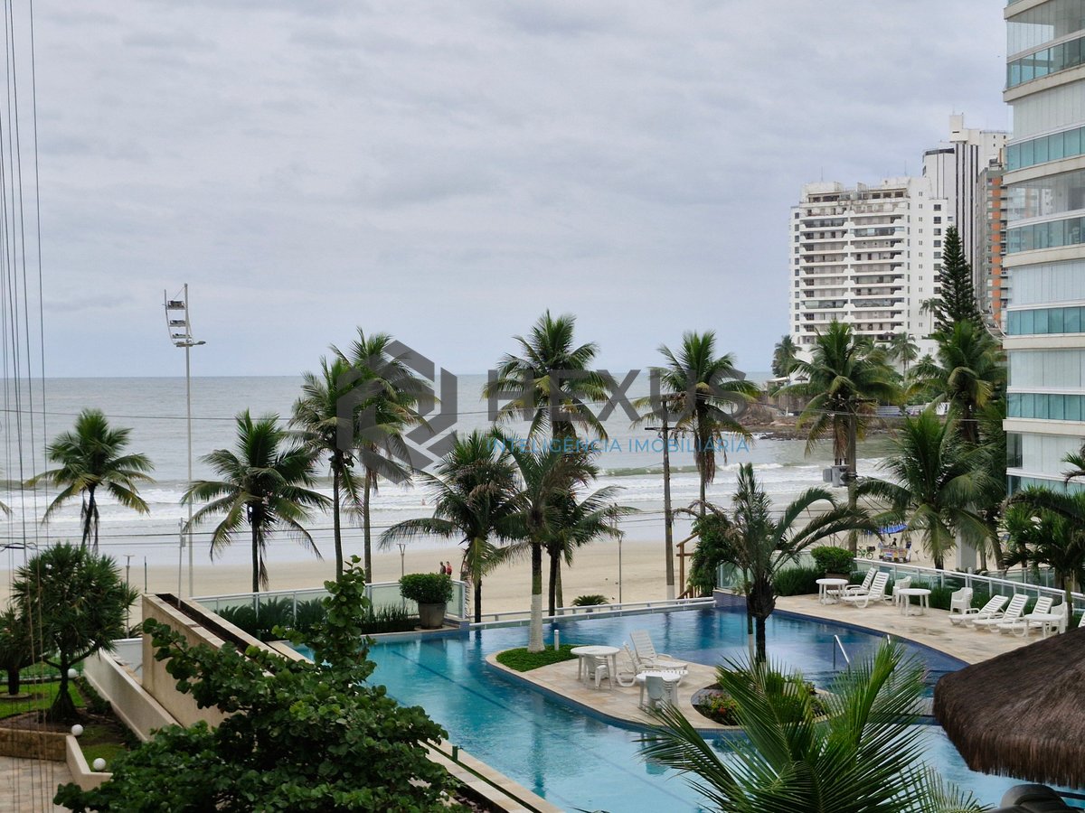 Foto 10 de Apartamento reformado beira mar com vista mar na Praia das Astúrias, Guarujá