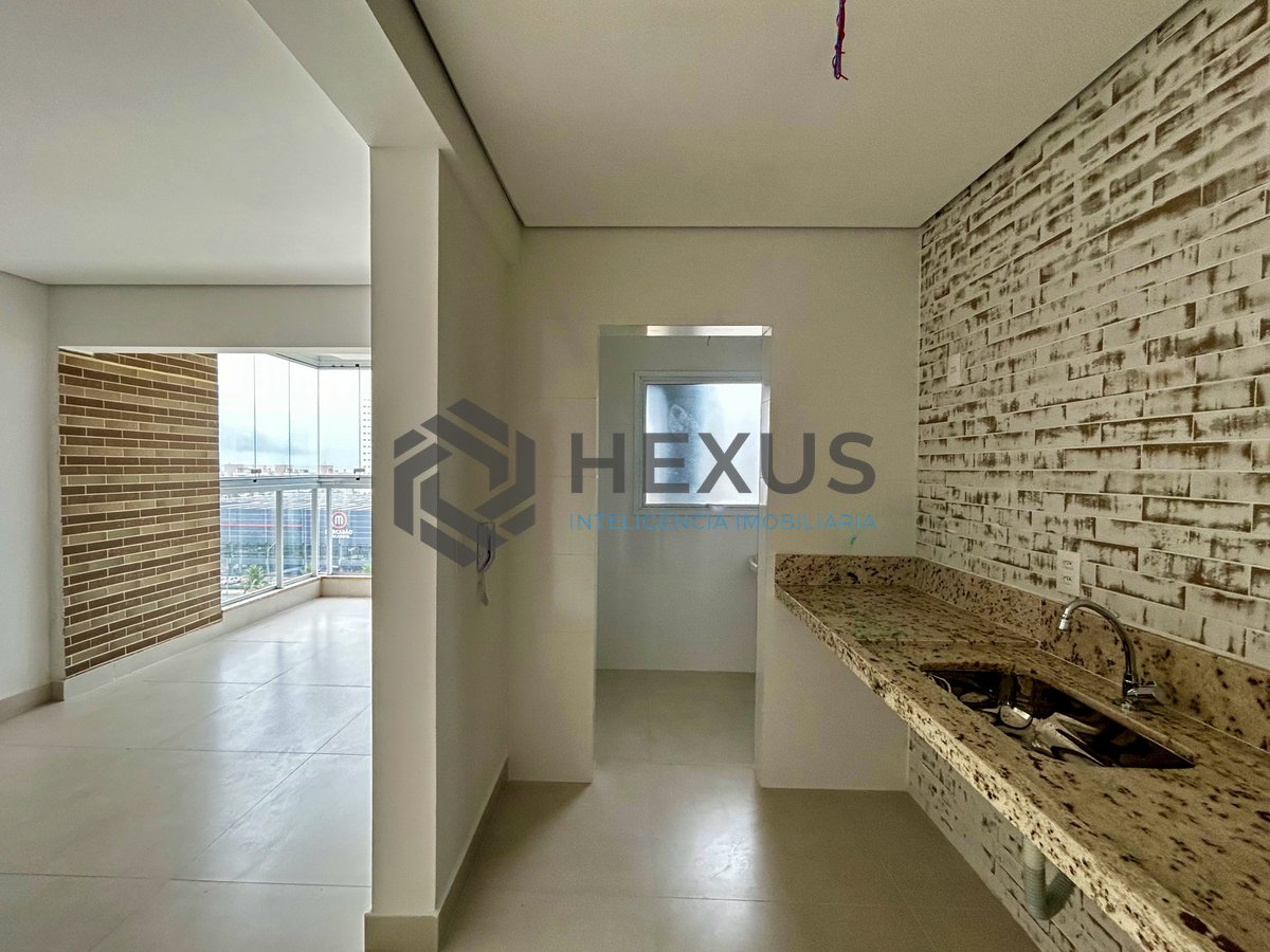 Foto 5 de Apartamento com varanda gourmet e lazer na Enseada, Guarujá