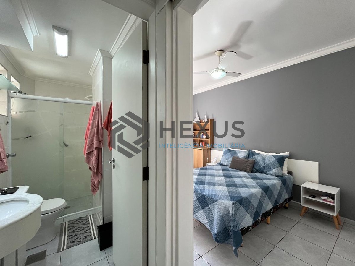 Foto 17 de Apartamento reformado com varanda vista mar e lazer na Barra Funda nas Pitangueiras, Guarujá