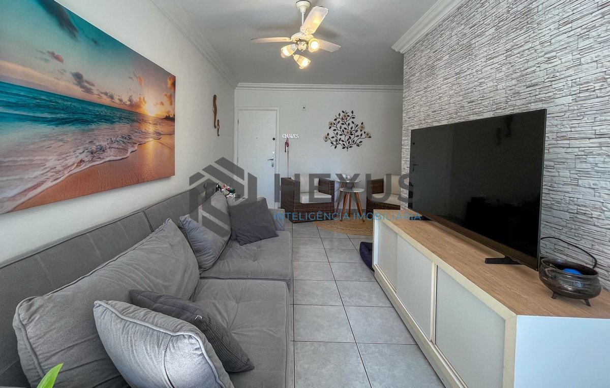 Foto 6 de Apartamento reformado com varanda vista mar e lazer na Barra Funda nas Pitangueiras, Guarujá