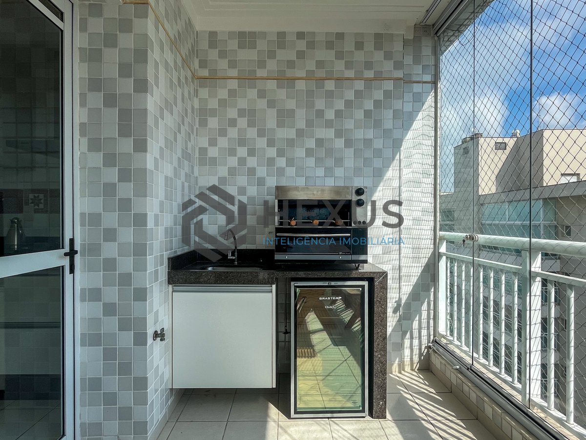 Foto 12 de Apartamento com varanda gourmet vista mar e lazer na beira mar da Praia das Astúrias, Guarujá
