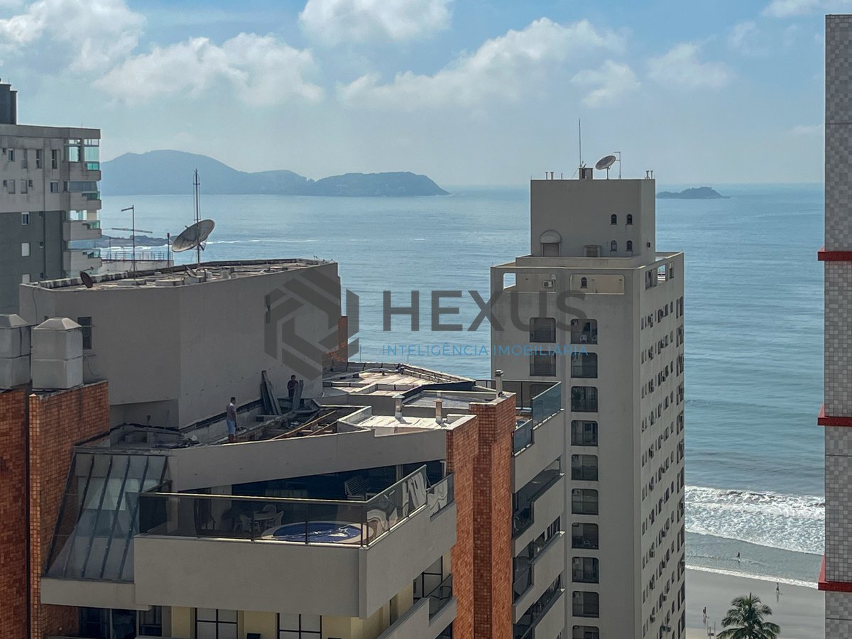 Foto 5 de Apartamento com varanda gourmet vista mar e lazer na beira mar da Praia das Astúrias, Guarujá