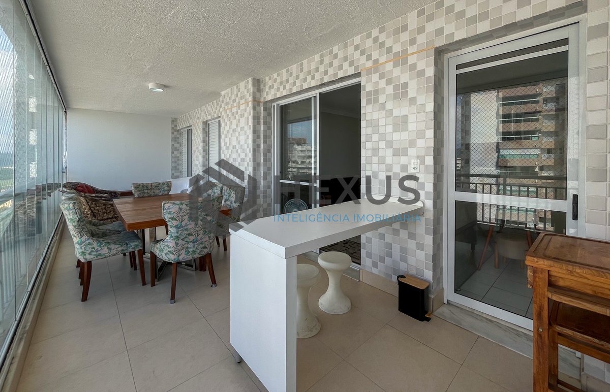 Foto 2 de Apartamento com varanda gourmet vista mar e lazer na beira mar da Praia das Astúrias, Guarujá